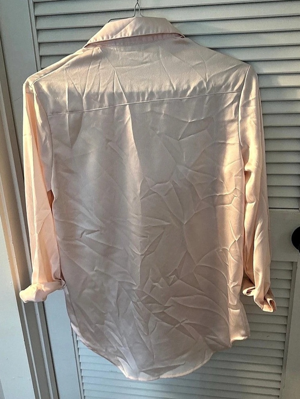 Nasty Gal Button Down Shirt in Pink Size 2 Like New - Picture 2 of 3